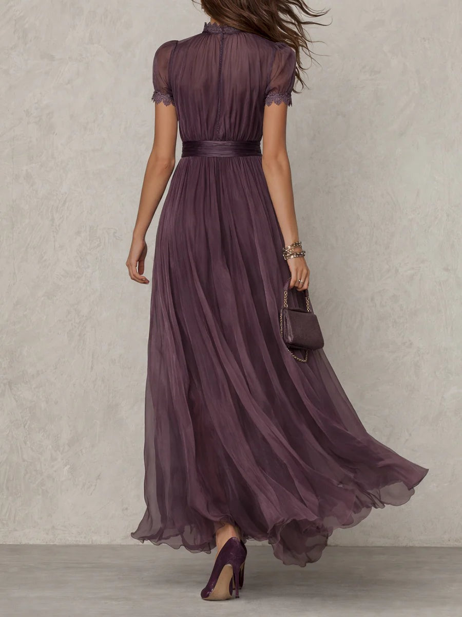Chiffon_Maxikleid_mit_R_schenausschnitt_Schl_sselloch_f_r_Damen_3