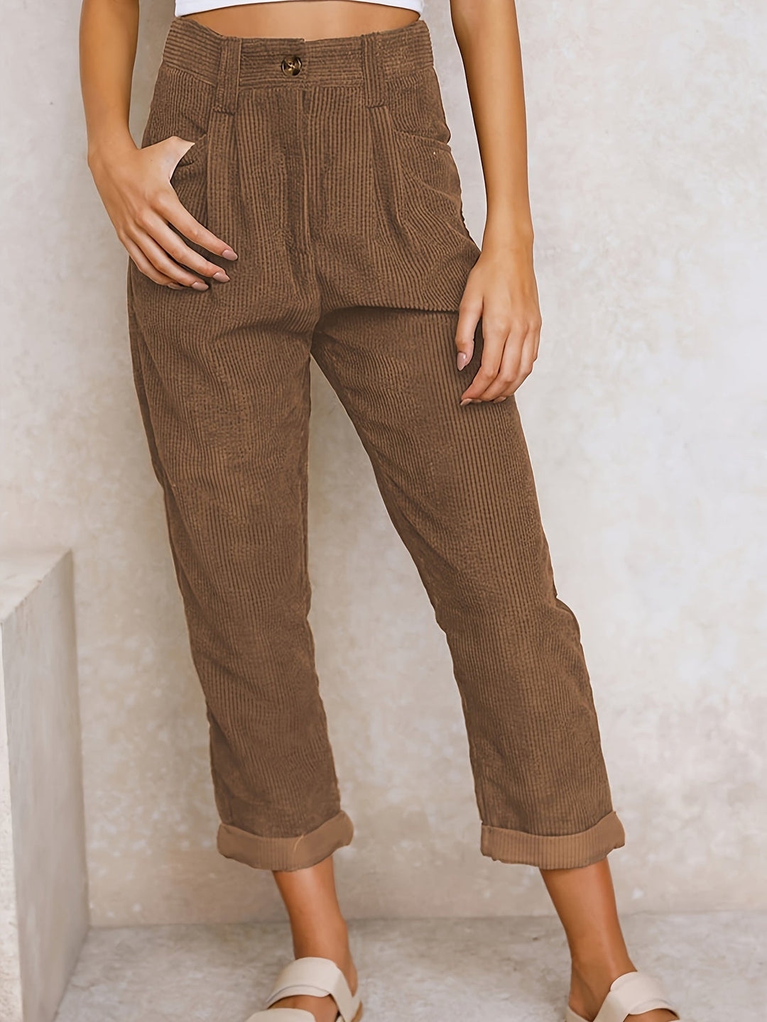 Damen-Cordhosen | Gerader Schnitt