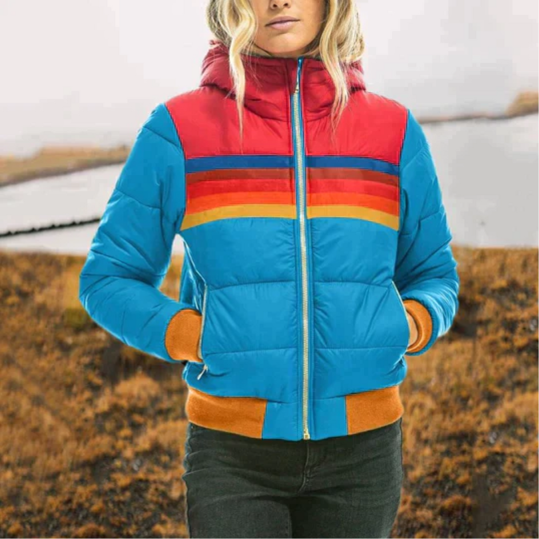 Damen-Pufferjacke | Retro