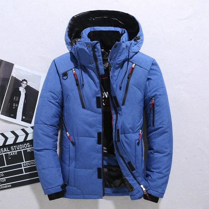 Daunenjacke für Herren | Kapuze