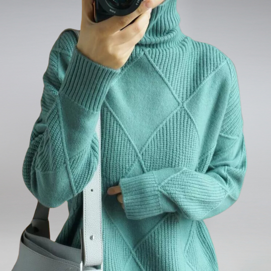Edler Rollkragenpullover für Damen