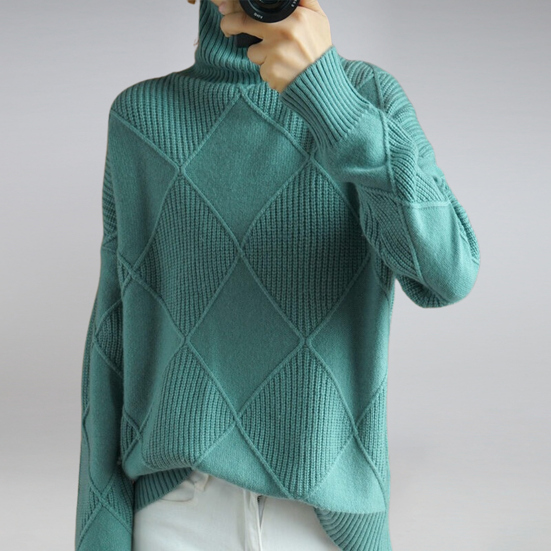 Edler Rollkragenpullover für Damen