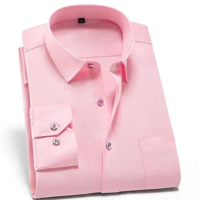 Elegantes knitterfreies Hemd für Herren