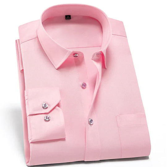 Elegantes knitterfreies Hemd für Herren