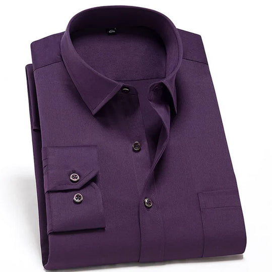Elegantes knitterfreies Hemd für Herren
