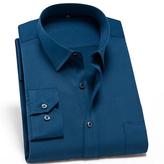Elegantes knitterfreies Hemd für Herren