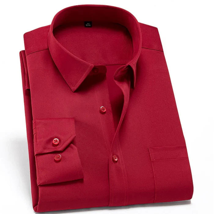 Elegantes knitterfreies Hemd für Herren
