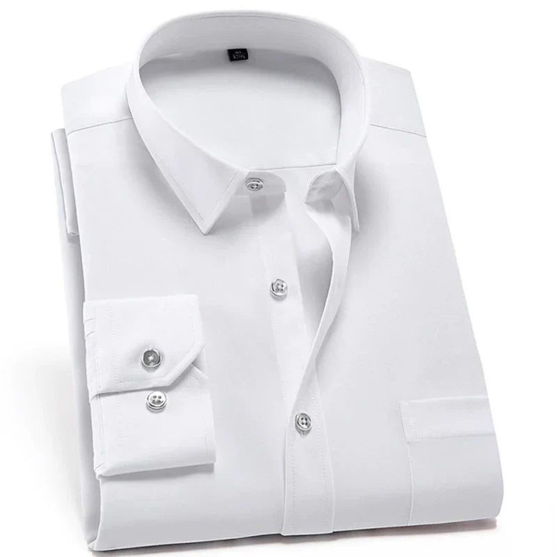 Elegantes knitterfreies Hemd für Herren