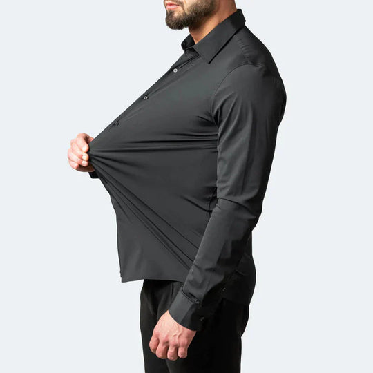 Elegantes knitterfreies Hemd für Herren