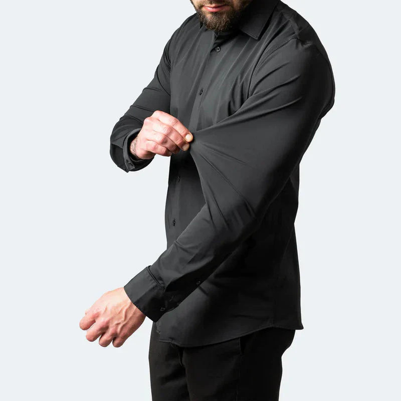 Elegantes knitterfreies Hemd für Herren