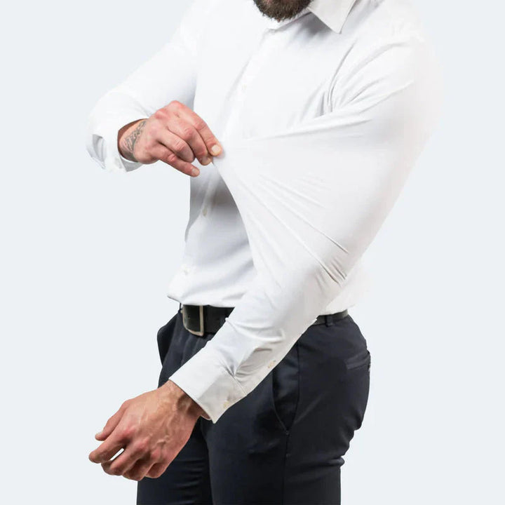 Elegantes knitterfreies Hemd für Herren