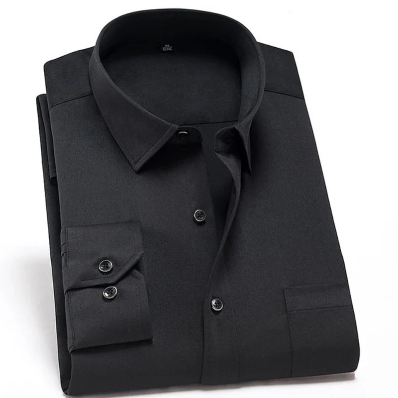 Elegantes knitterfreies Hemd für Herren