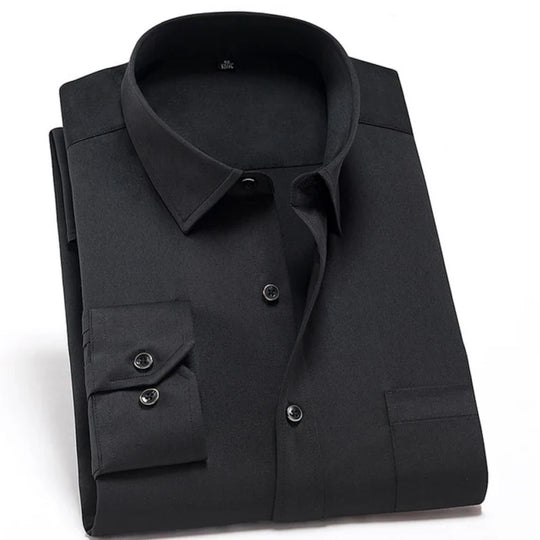 Elegantes knitterfreies Hemd für Herren