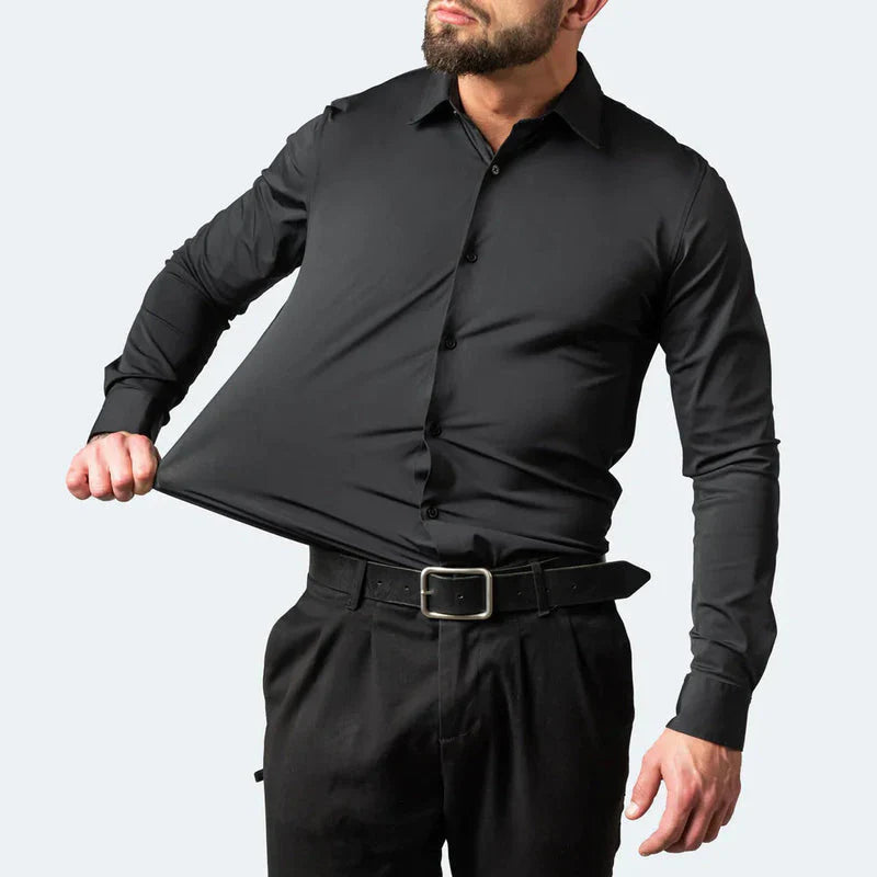 Elegantes knitterfreies Hemd für Herren