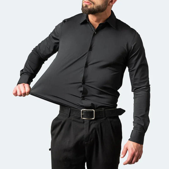 Elegantes knitterfreies Hemd für Herren