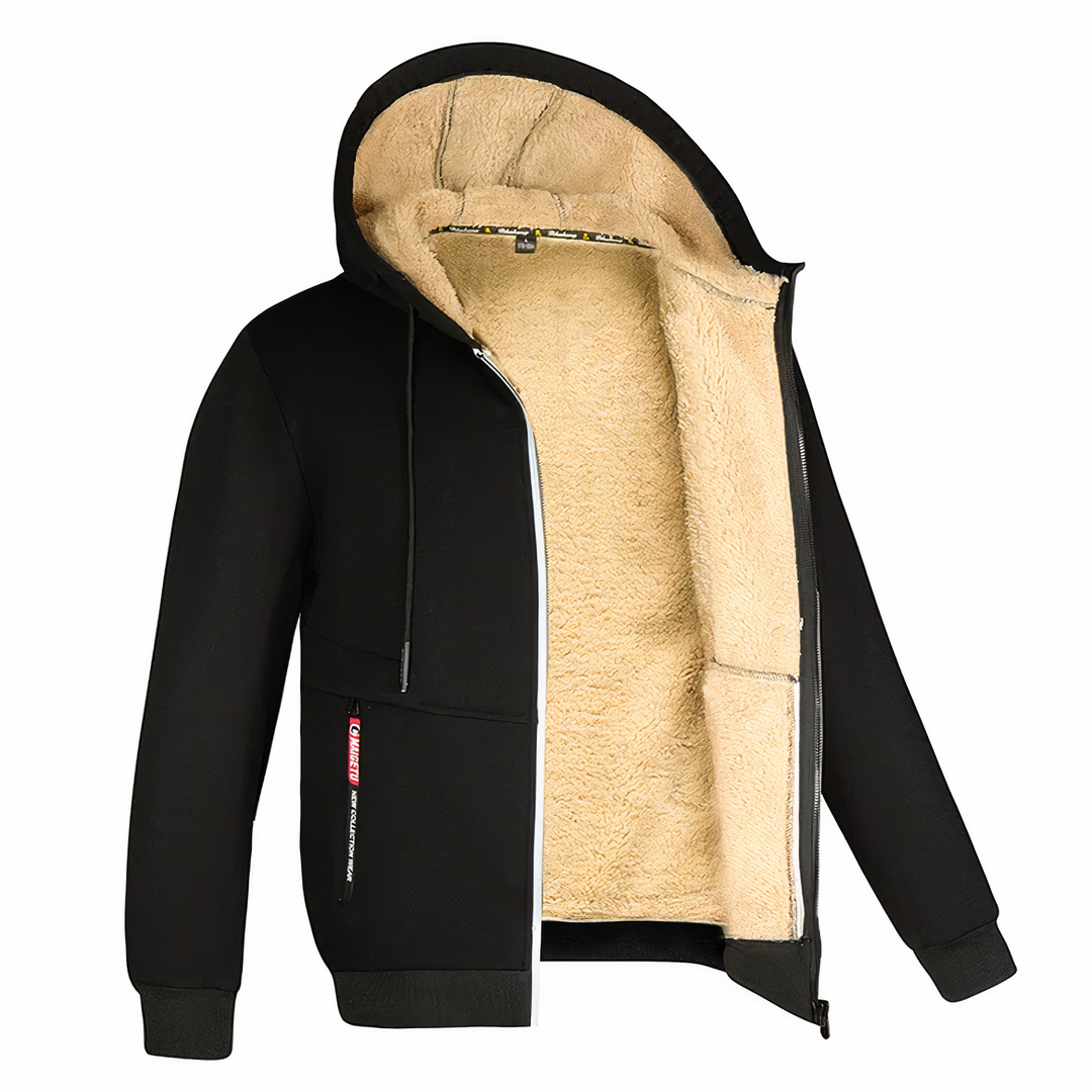 Fleecegefütterte Jacke für Herren