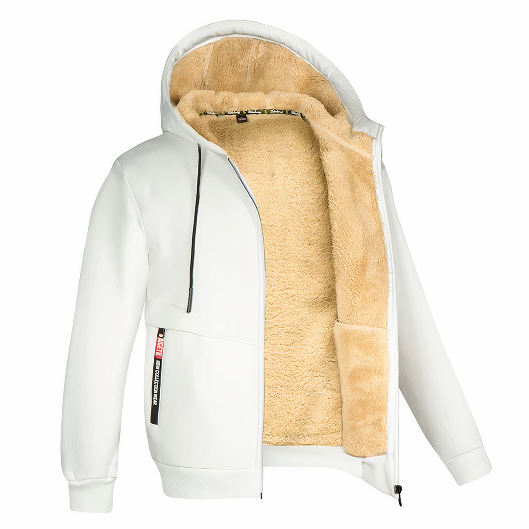 Fleecegefütterte Jacke für Herren