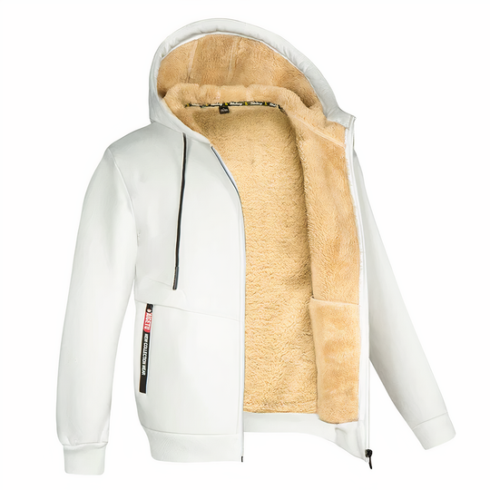 Fleecegefütterte Jacke für Herren