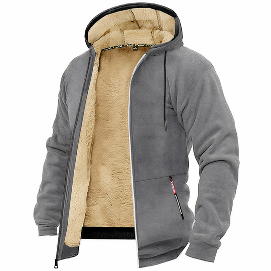 Fleecegefütterte Jacke für Herren