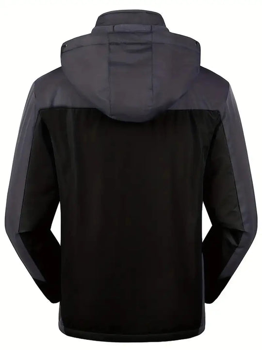 Gefütterte Outdoor-Winterjacke für Herren