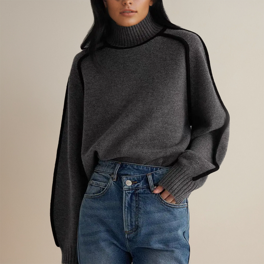 Gemütlicher Rollkragenpullover für Damen