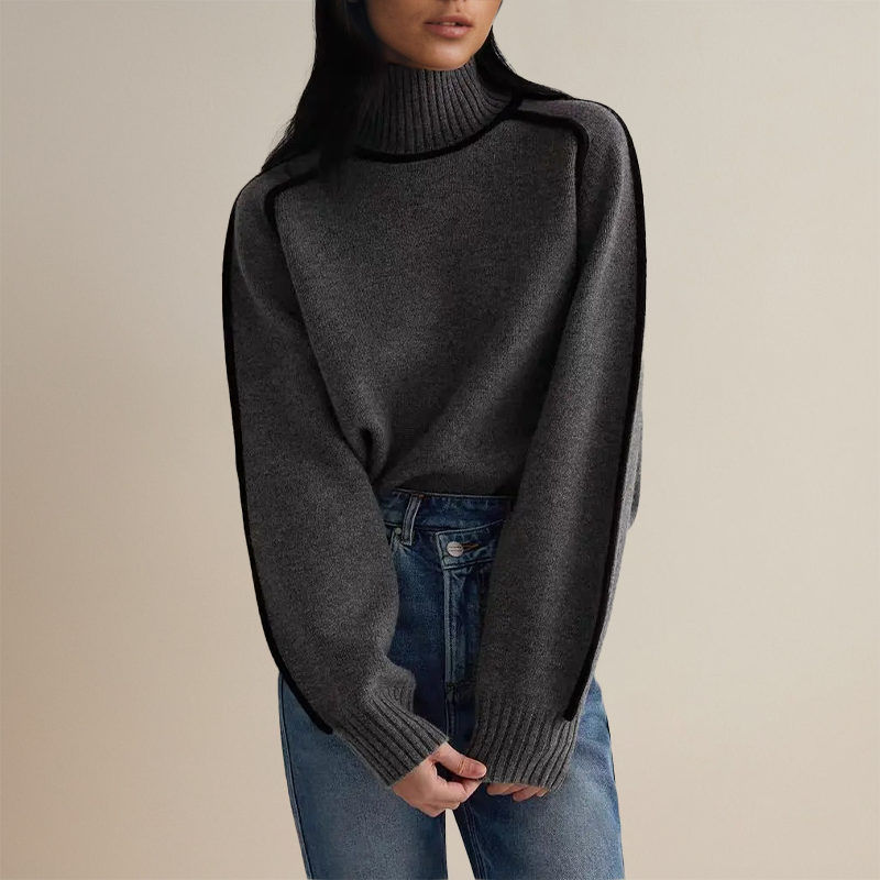 Gemütlicher Rollkragenpullover für Damen