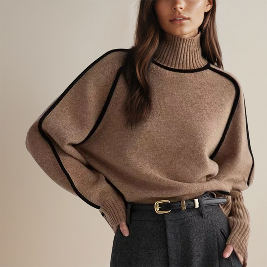 Gemütlicher Rollkragenpullover für Damen