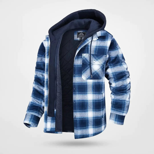 Gesteppte Winterjacke für Herren | Aufknöpfen