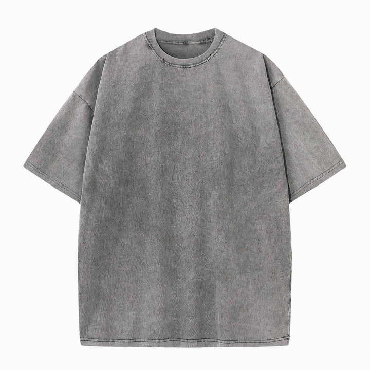 Prany męski t-shirt | luźny krój