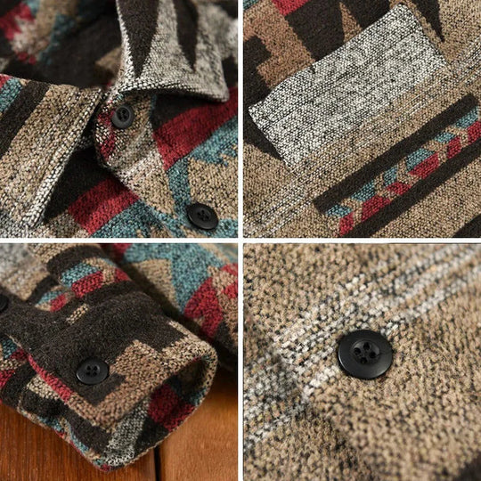Herren Flanellhemd | Retro