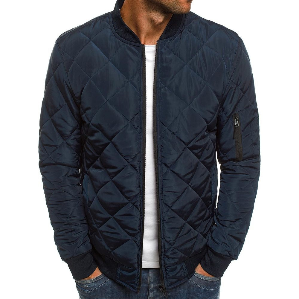 Herren-Steppjacke | Reißverschluss