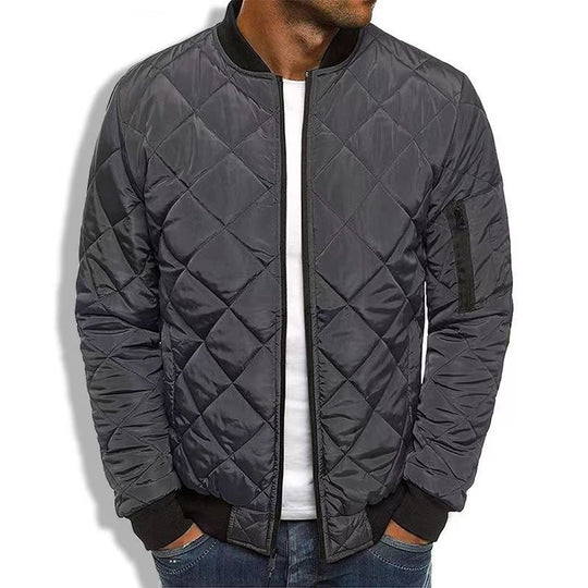 Herren-Steppjacke | Reißverschluss
