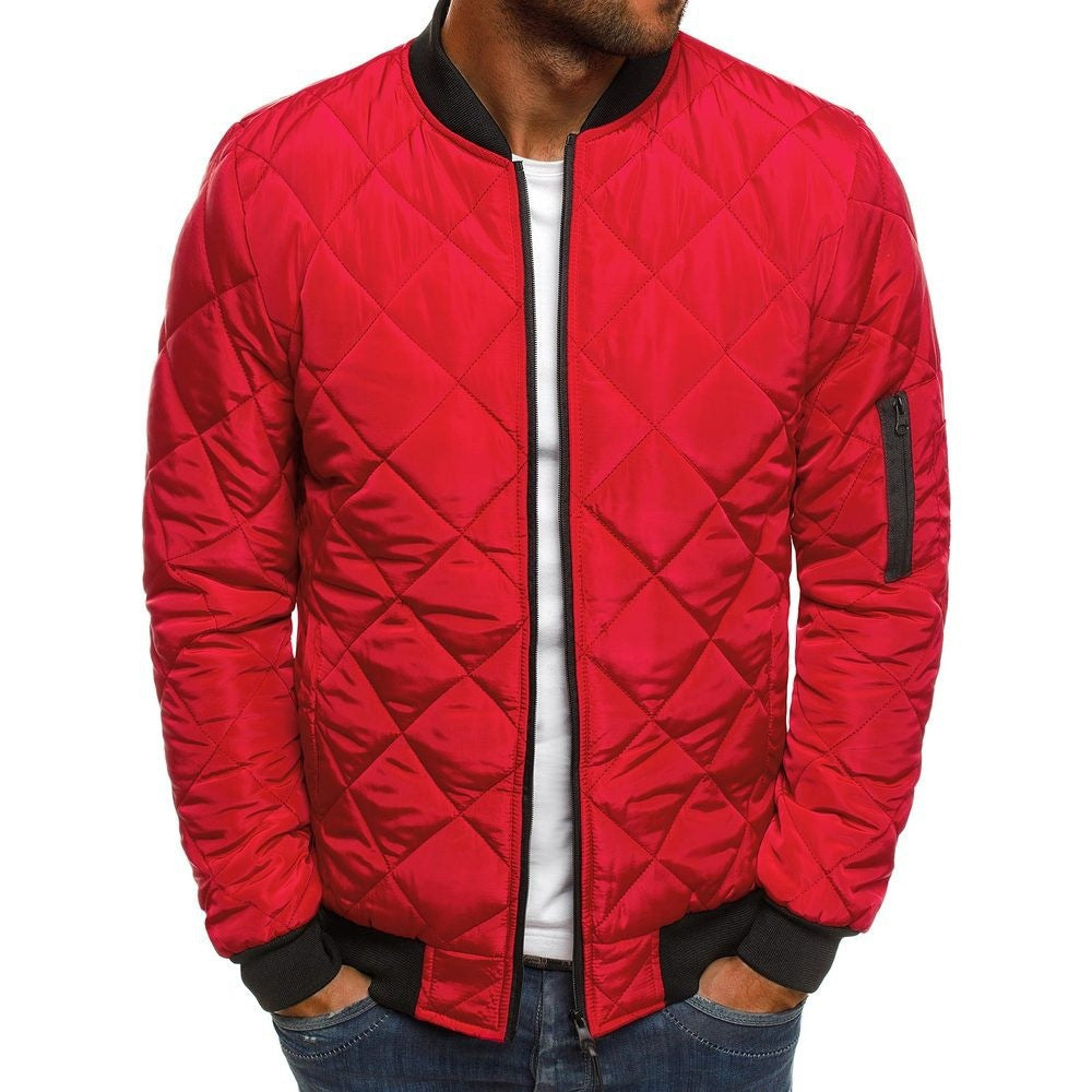 Herren-Steppjacke | Reißverschluss