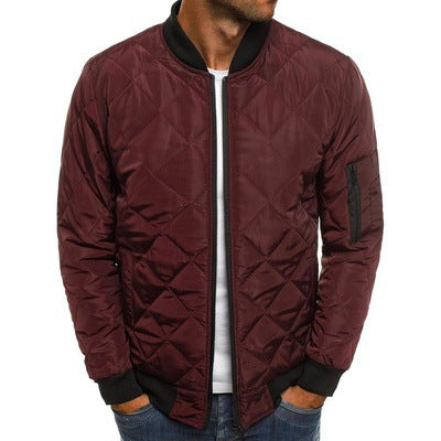 Herren-Steppjacke | Reißverschluss