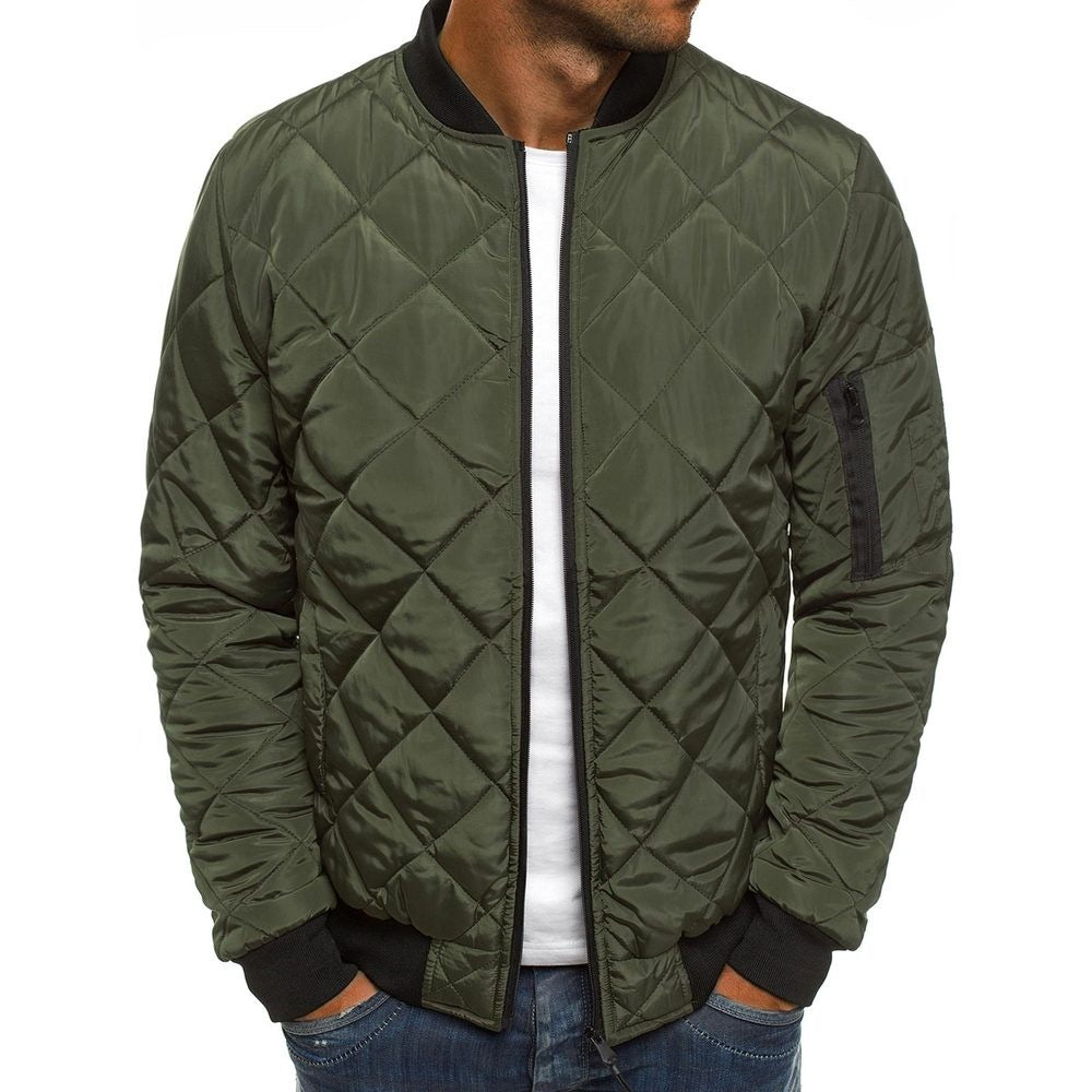 Herren-Steppjacke | Reißverschluss