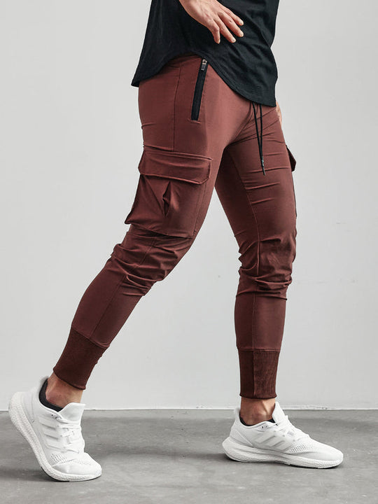 Herren Multifunktions-Cargohose | Skinny-Passform