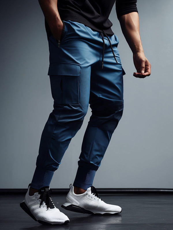 Herren Multifunktions-Cargohose | Skinny-Passform