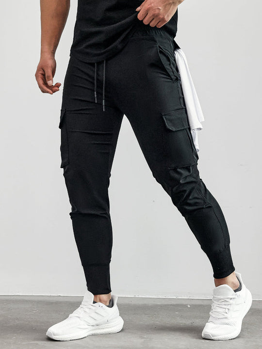 Herren Multifunktions-Cargohose | Skinny-Passform