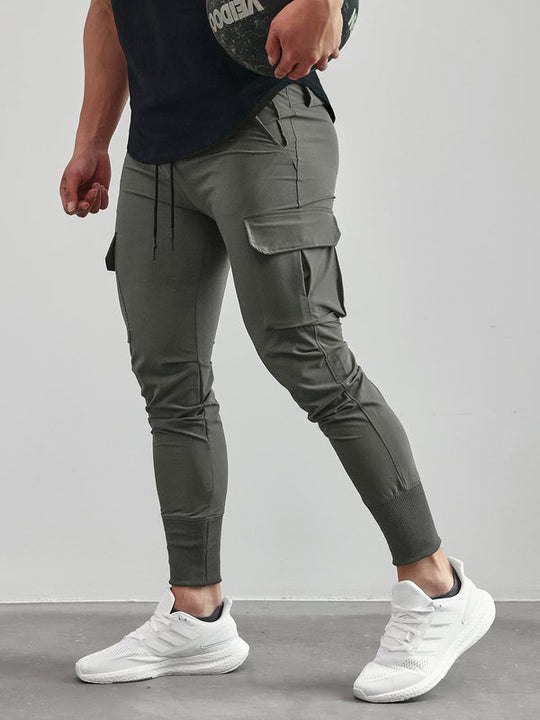 Herren Multifunktions-Cargohose | Skinny-Passform