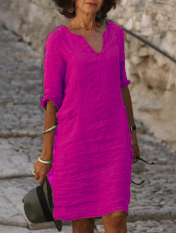 Serena |  V-Neck Kleid