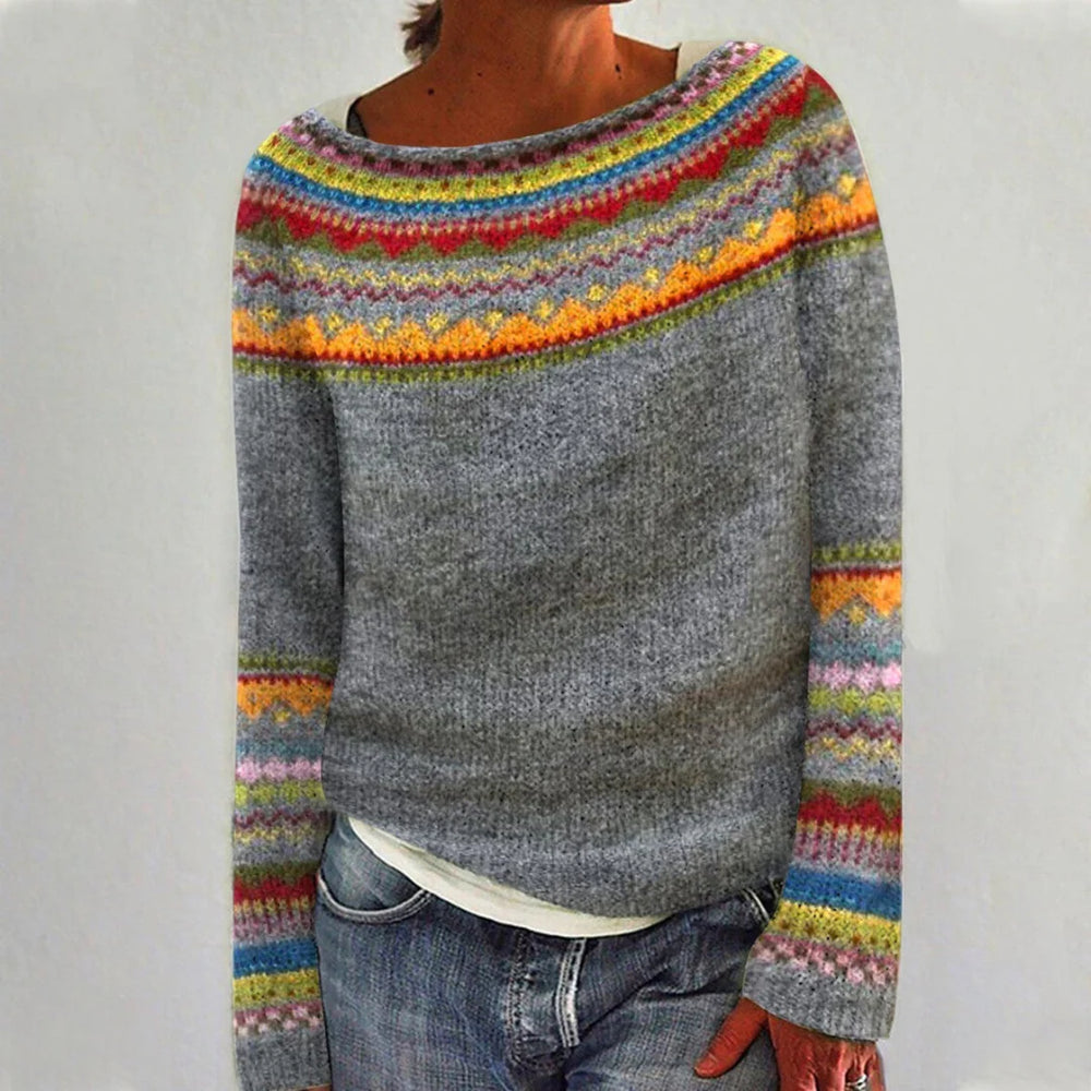 Jaze | Retro-Pullover