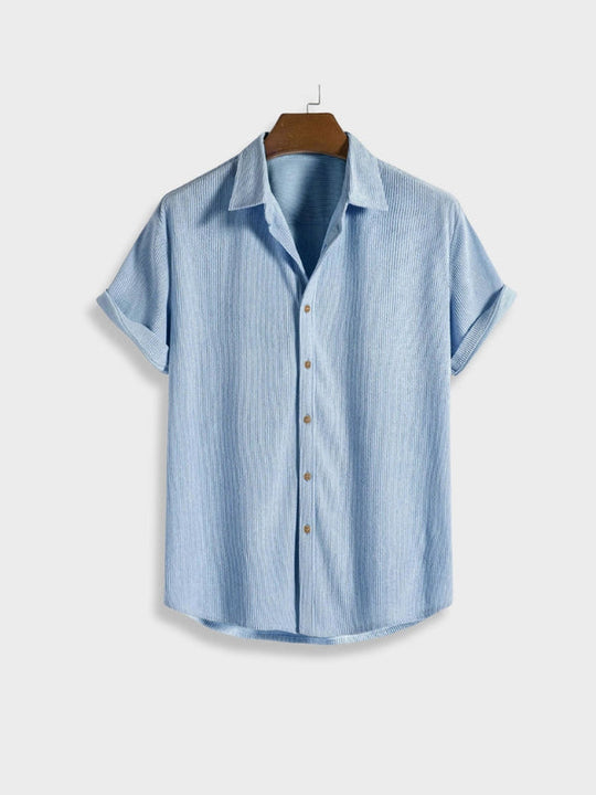 Knöpfbares Cord-Sommer-Set für Herren | Zweiteilig