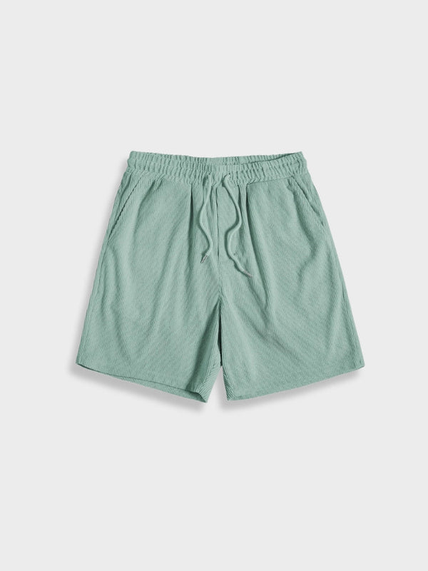 Knöpfbares Cord-Sommer-Set für Herren | Zweiteilig