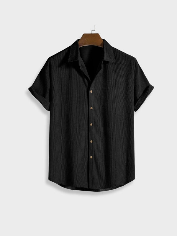 Knöpfbares Cord-Sommer-Set für Herren | Zweiteilig