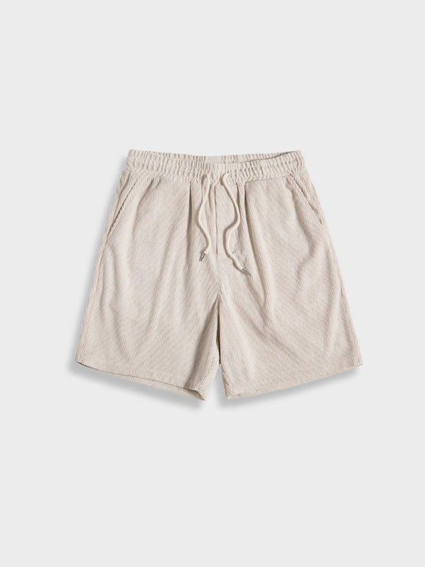 Knöpfbares Cord-Sommer-Set für Herren | Zweiteilig