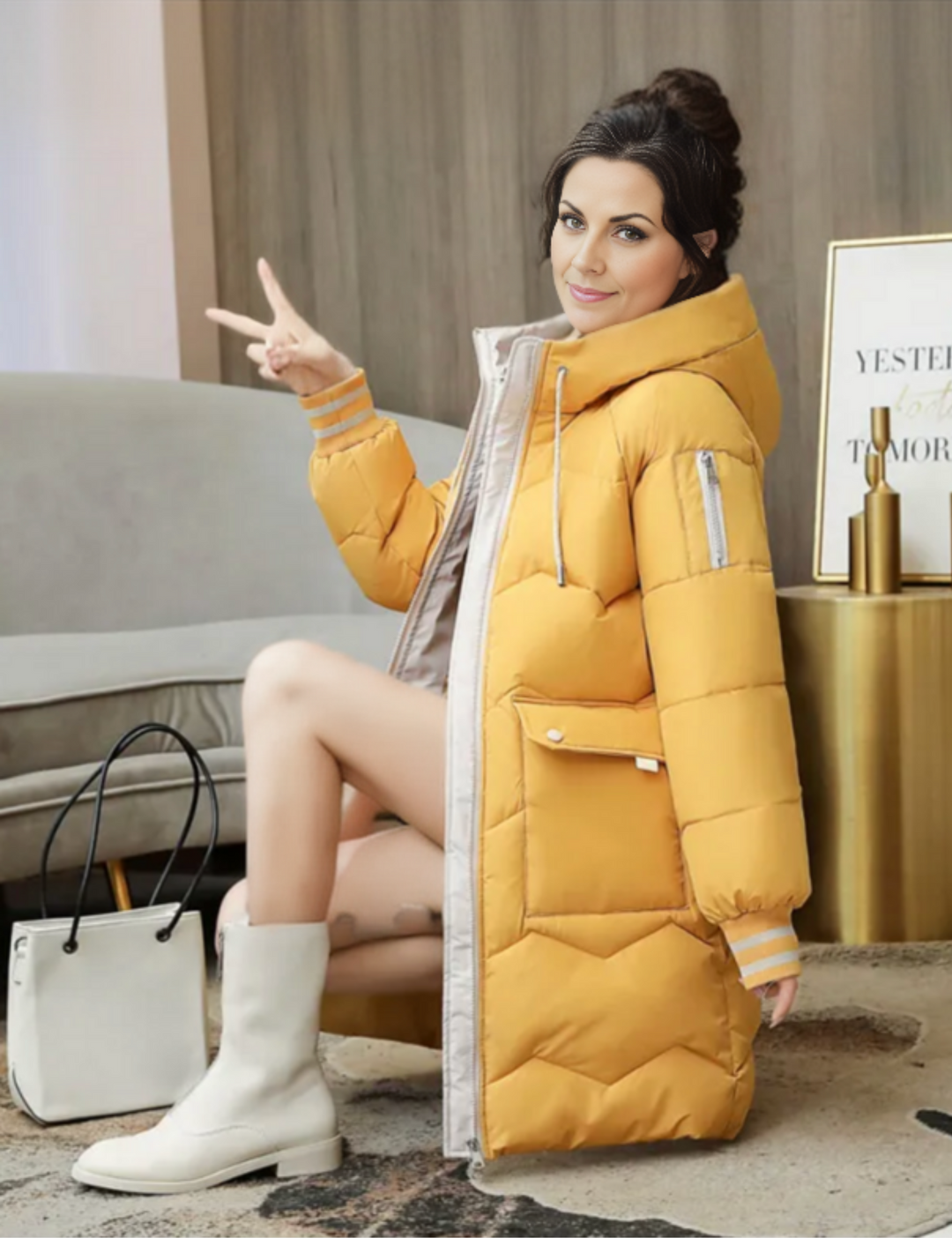 Gemütlicher Winterparka für Damen