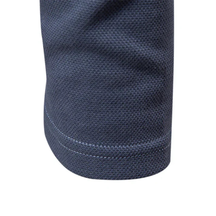 Langärmelige Polo-Bluse für Herren
