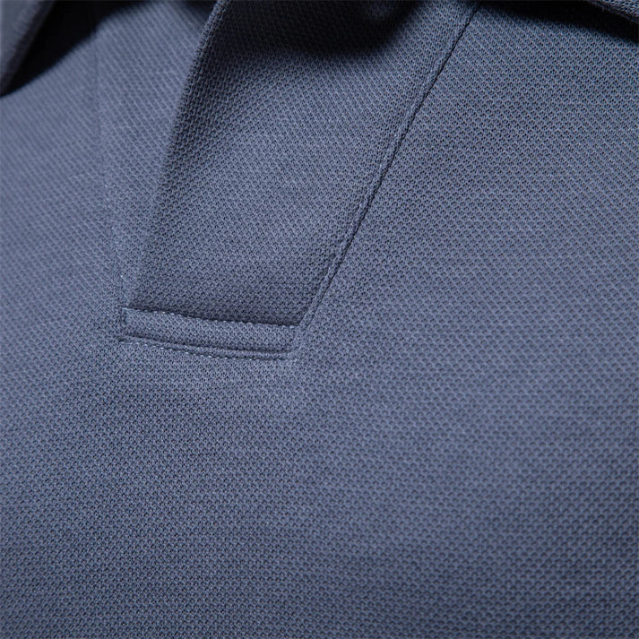 Langärmelige Polo-Bluse für Herren