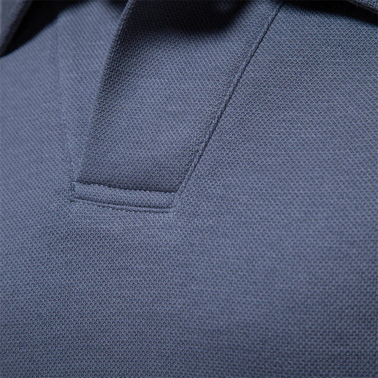 Langärmelige Polo-Bluse für Herren