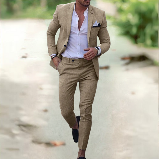 Blazer und Hosenset für Herren | Zweiteiliger Anzug